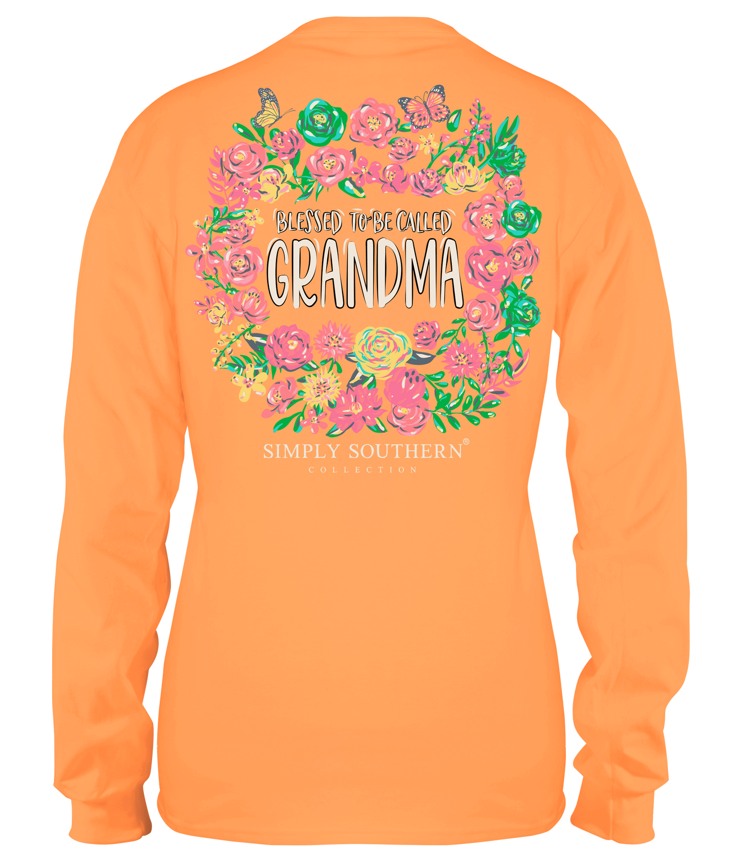 "Blessed to Be Called Grandma" Long Sleeve Shirt