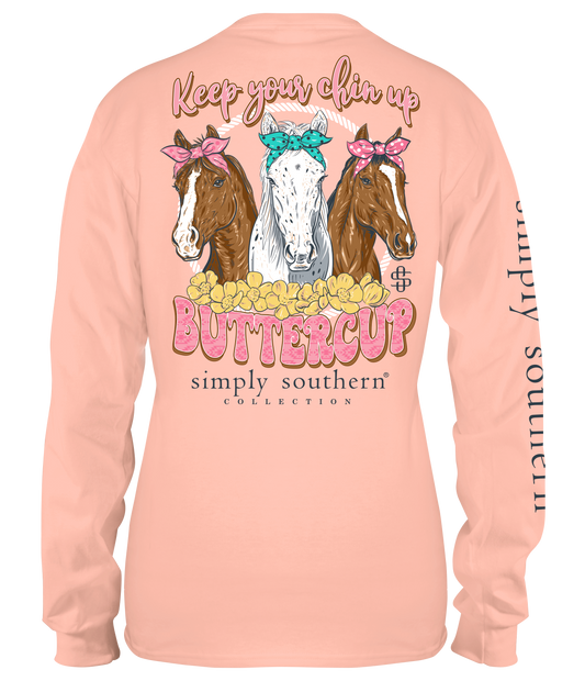 "Keep Your Chin Up" Long Sleeve Shirt