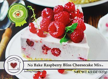 No Bake Raspberry Bliss Cheesecake Mix