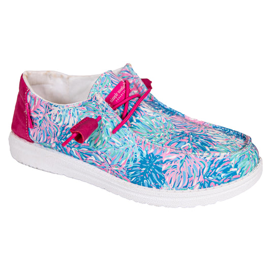 Keys Print Slip On Shoes