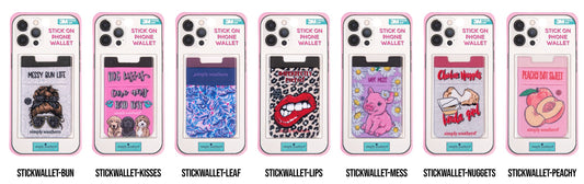 Stick-On Phone Wallets