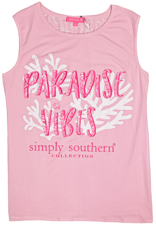 "Paradise Vibes" Simply Tank Top