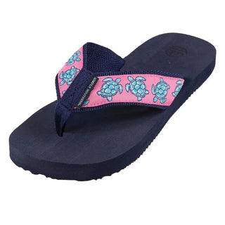 Woven Flip Flop - Snapper