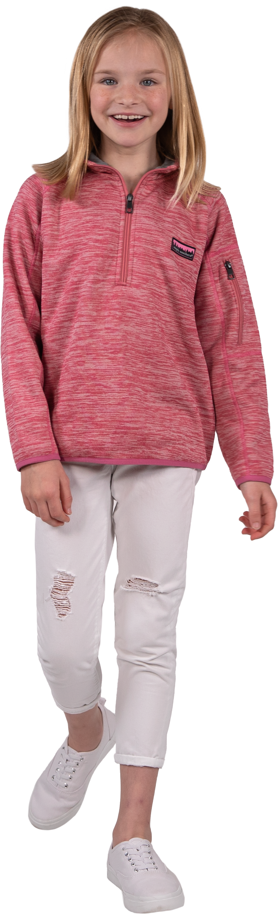 Simply Sweater - Heather Pink