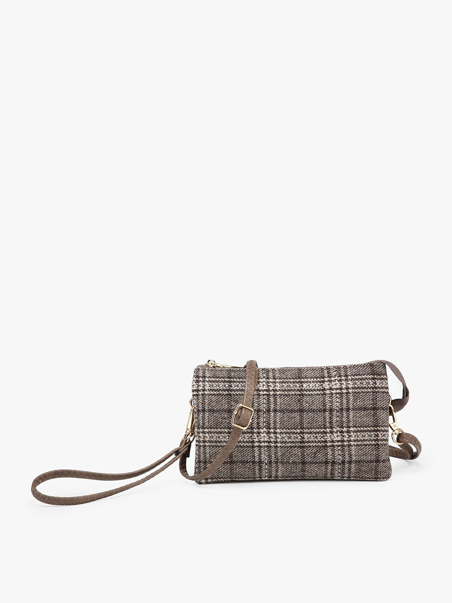 Riley Plaid Crossbody