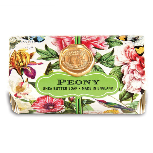 Peony Large Bath Soap Bar