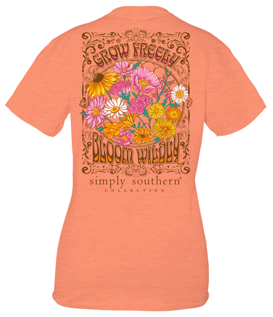"Grow Freely Bloom Wildly" Shirt