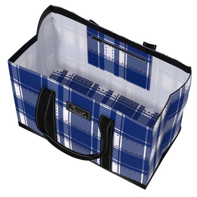 Mini Deano Tote Bag (Tartan Sheen)