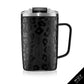 Toddy 16oz Insulated Coffee Mug - Onyx Leopard