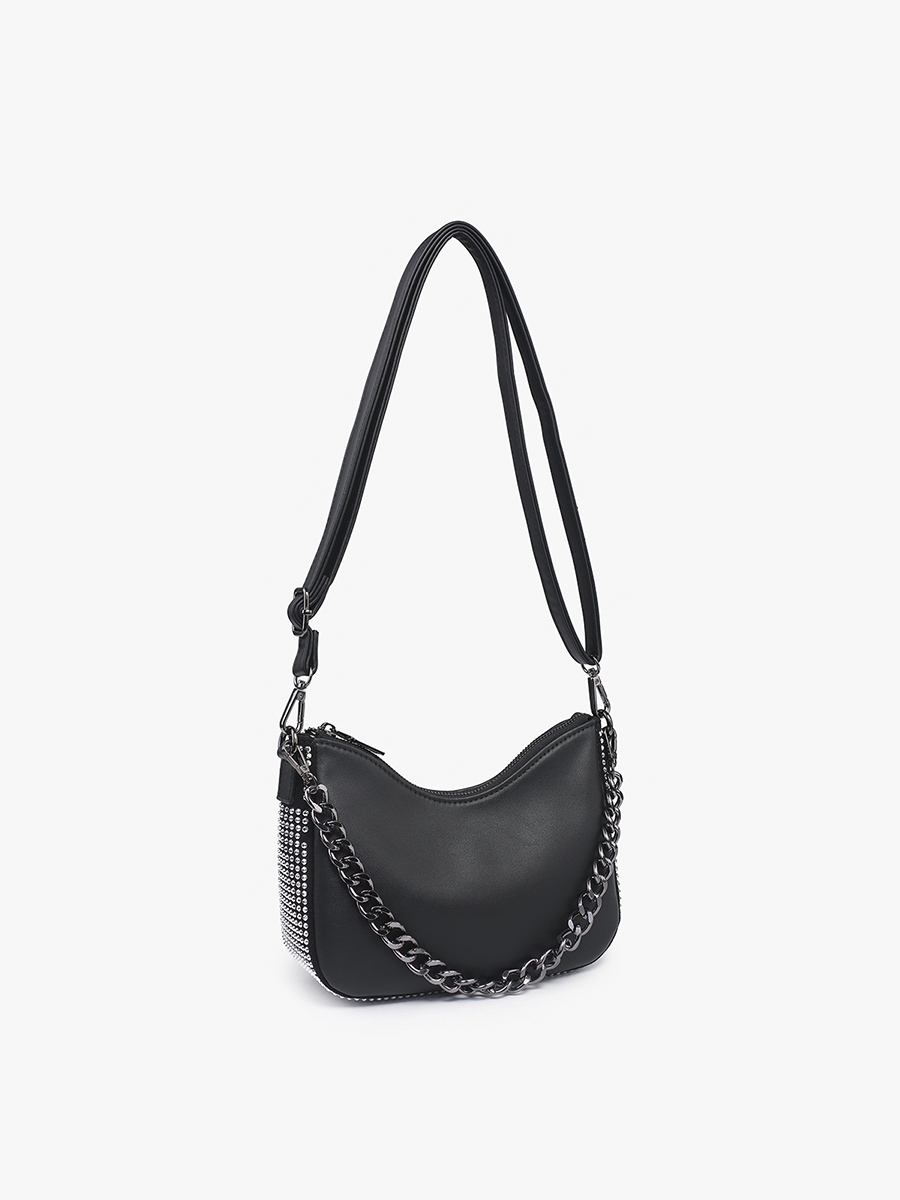 Sabine Grommet Detailed Shoulder Bag