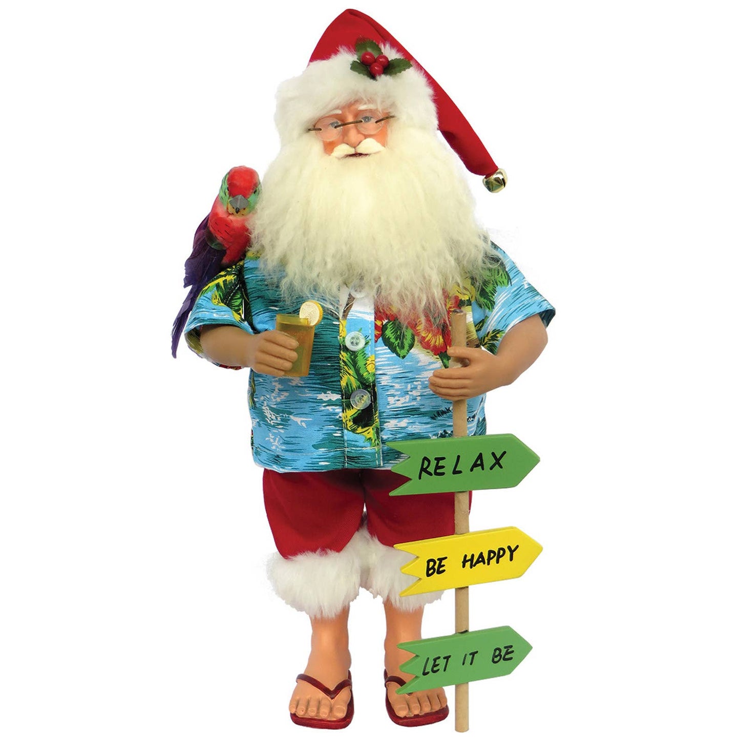 15" Buffet Beach Claus