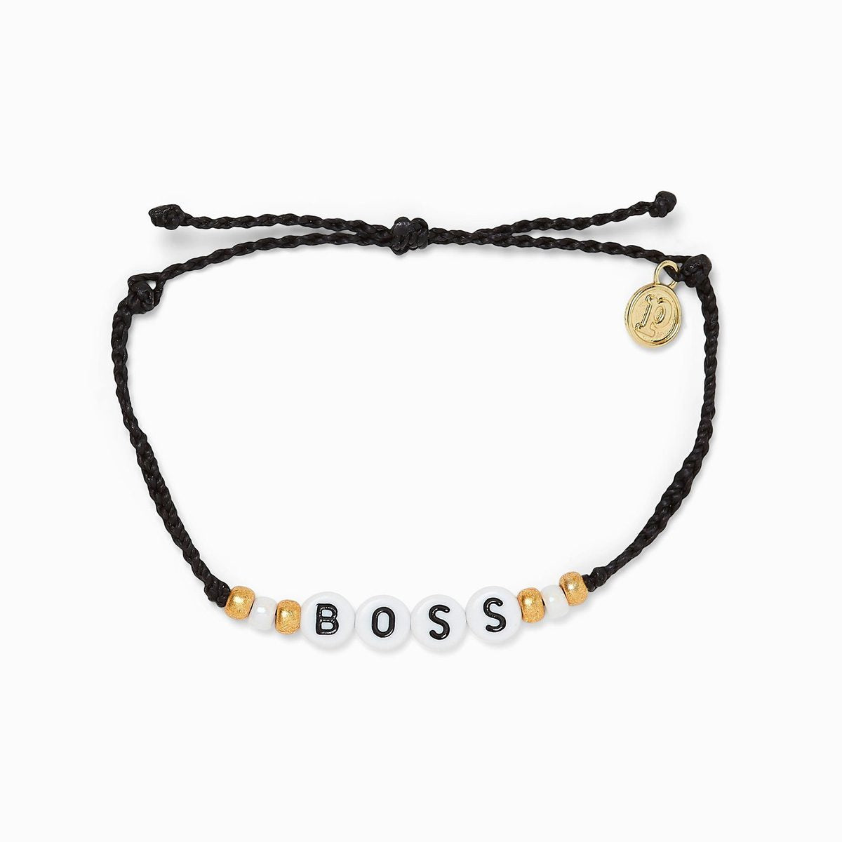 Boss Alphabet Bead Bracelet