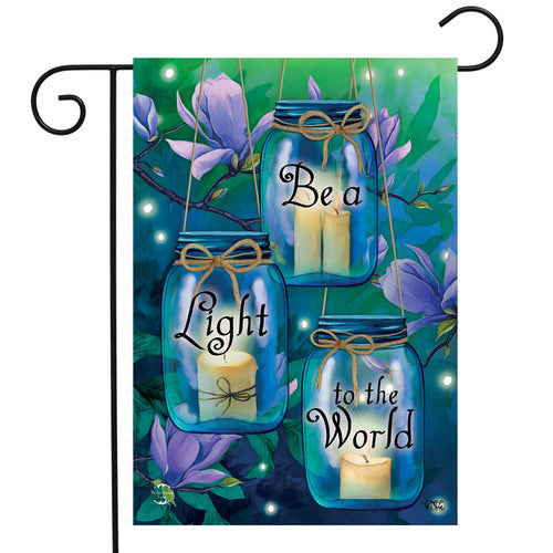 Be A Light To The World Garden Flag