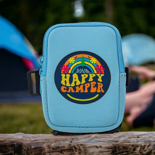 Neoprene Tumbler Bag | Happy Camper