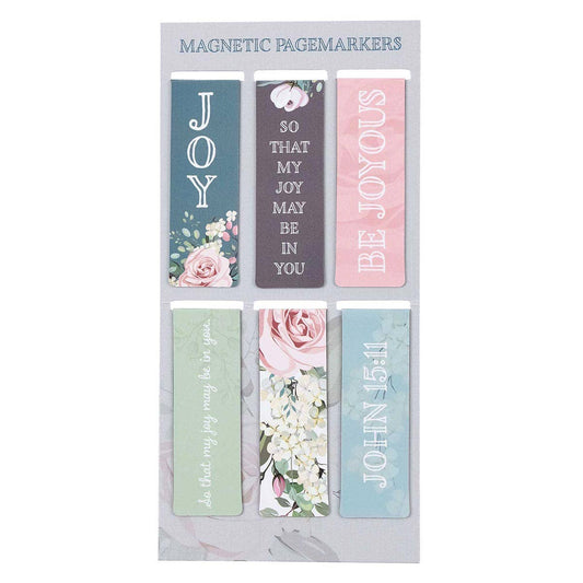 That My Joy May Be In You Magnetic Bookmark Set - John 15:11