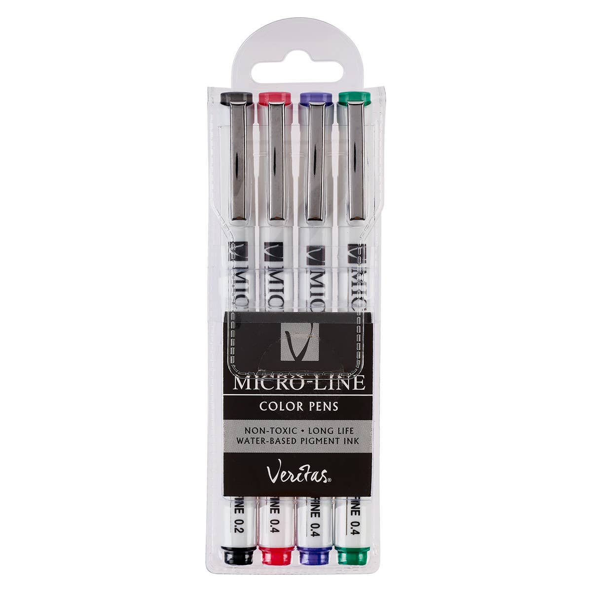 Veritas Micro-Line Color Pens - Set of 4