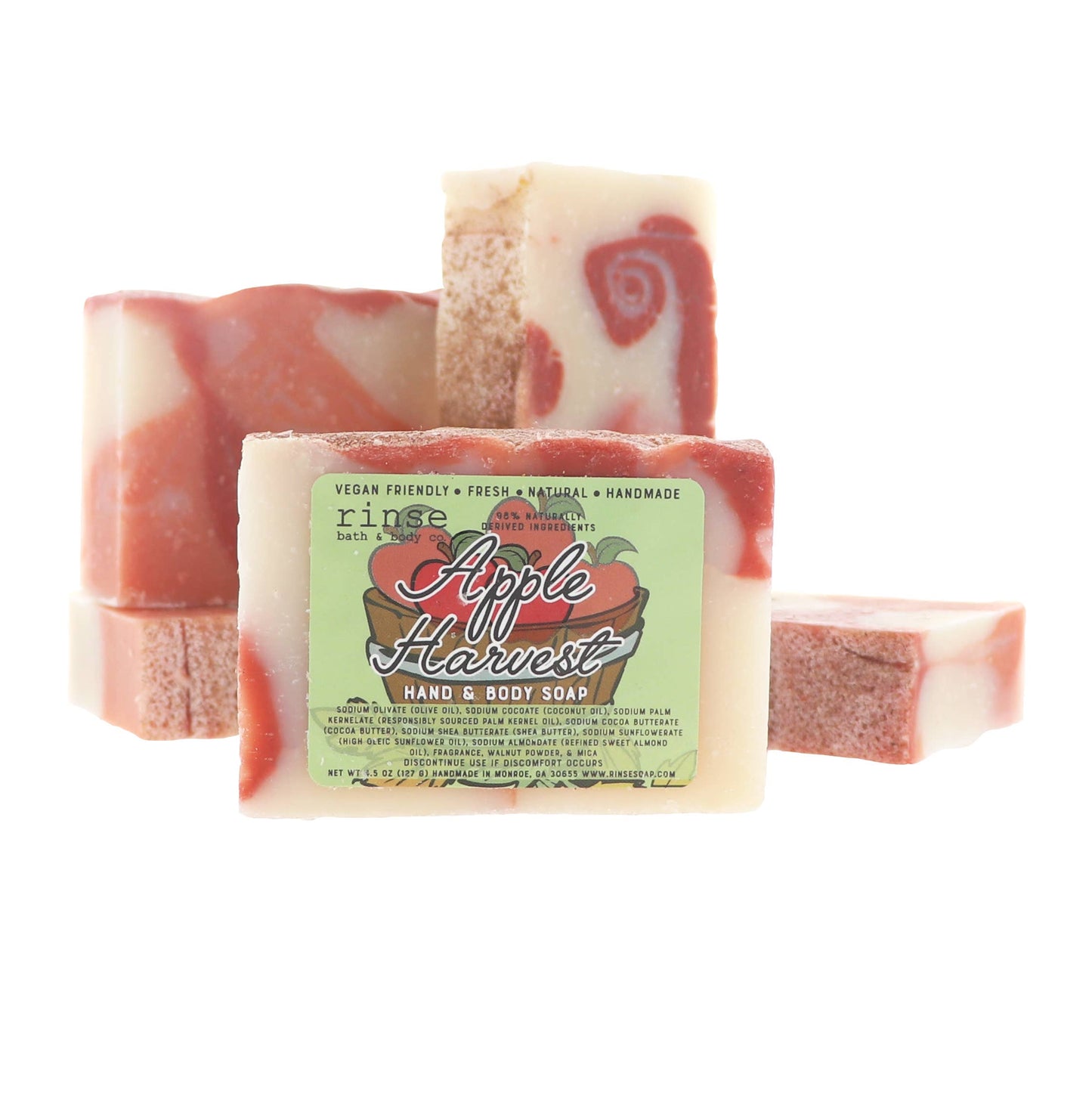 Apple Harvest Hand & Body Soap (Naked Bar)