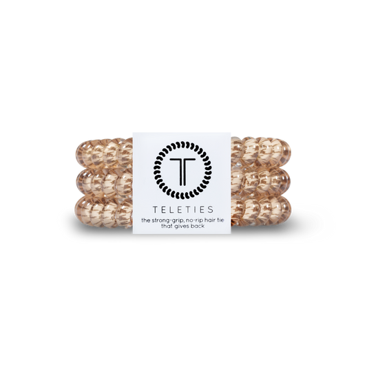 Large Fall Check Hair Ties