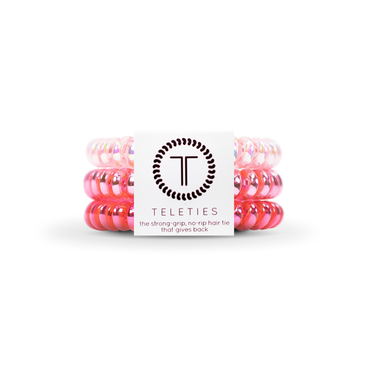 Small Think Pink Hair Ties