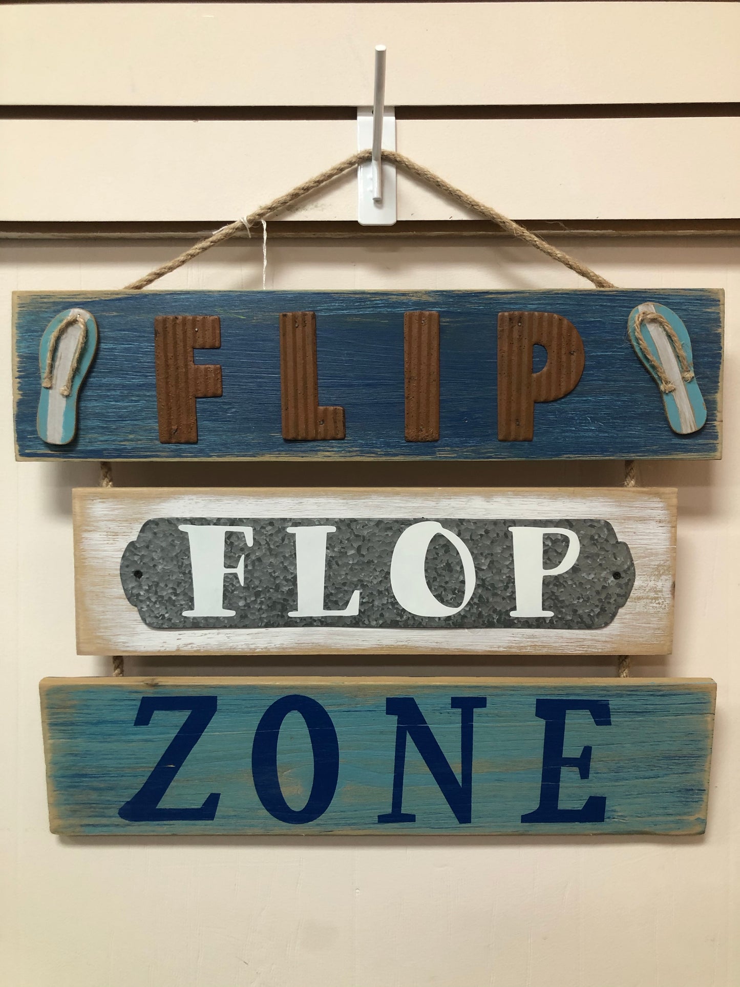 Flip Flop Zone Sign