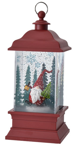 LED Light Up Gnome Mini Lantern Ornament