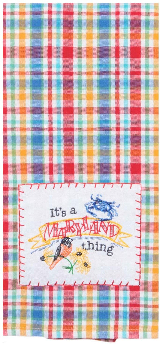 It's A Maryland Thing Tea Towel