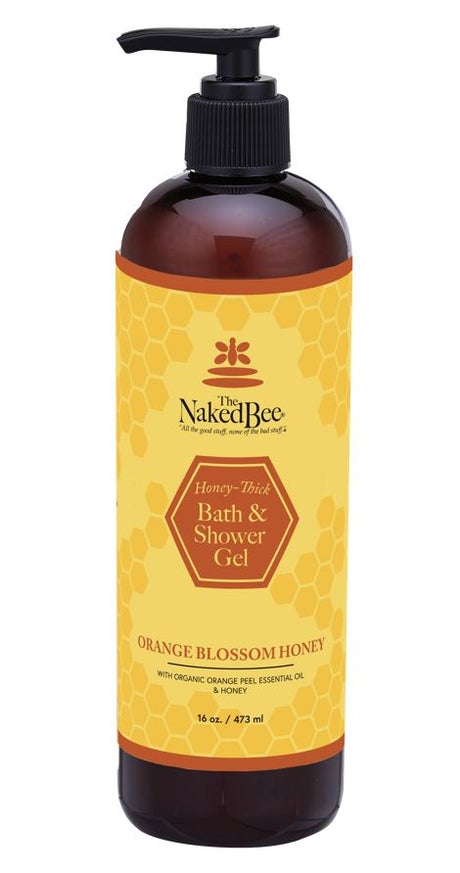 16oz Orange Blossom Honey Bath & Shower Gel