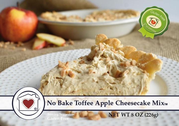 No Bake Toffee Apple Cheesecake Mix