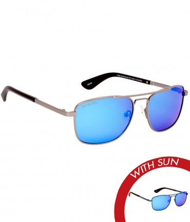 Solize Sunglasses - Under the Boardwalk (Charcoal to Blue)